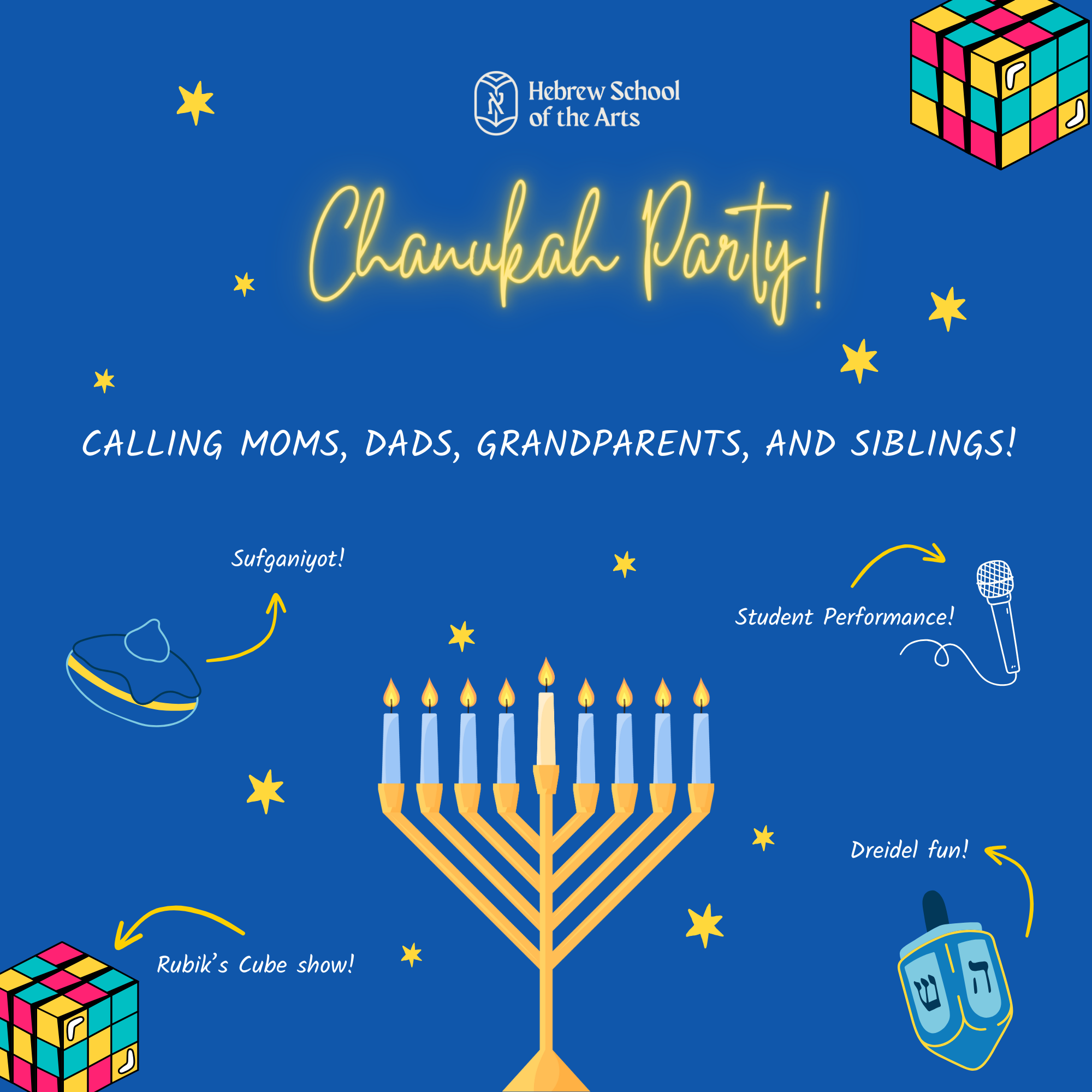 Hebrew School Chanukah Party