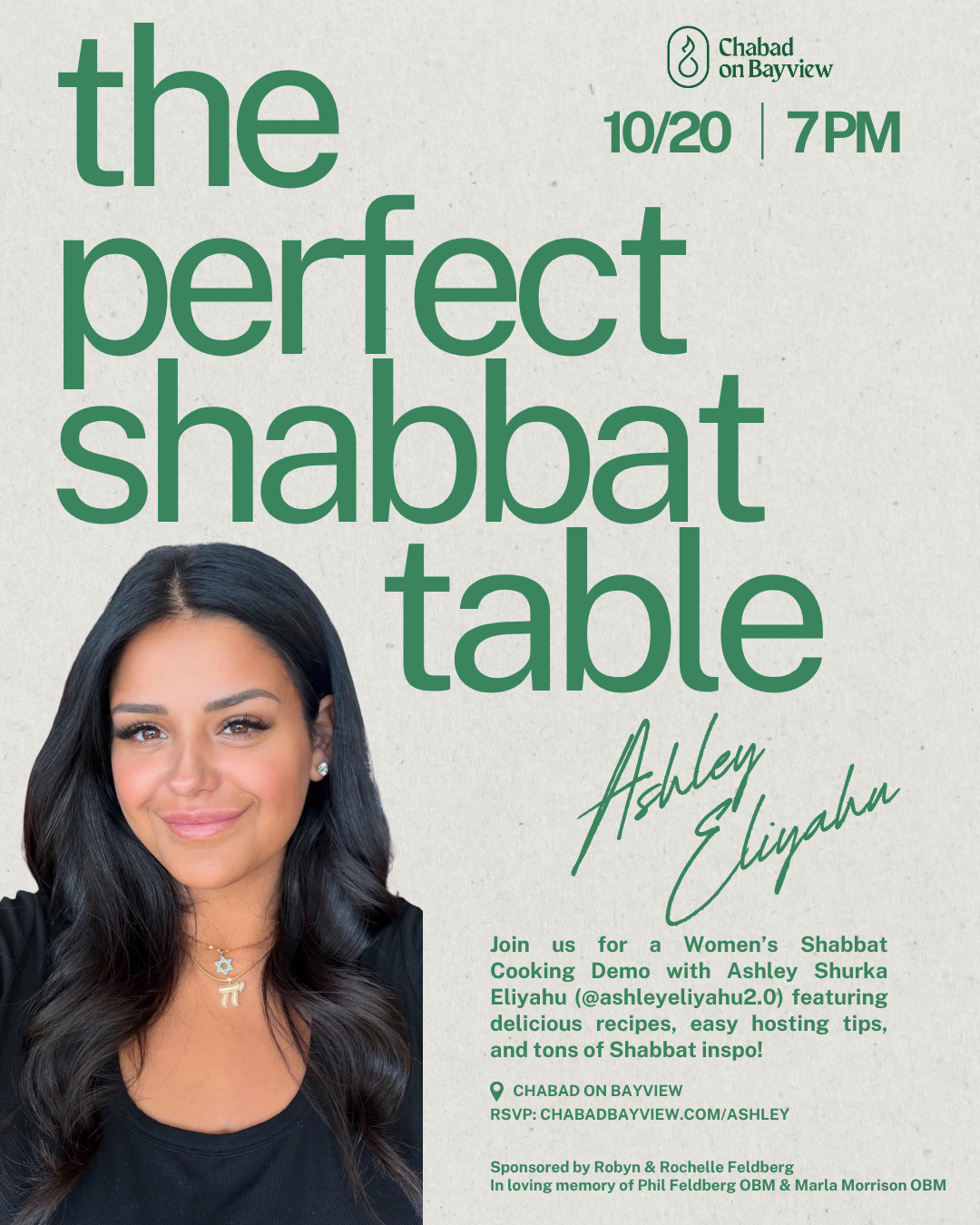 The Perfect Shabbat Table