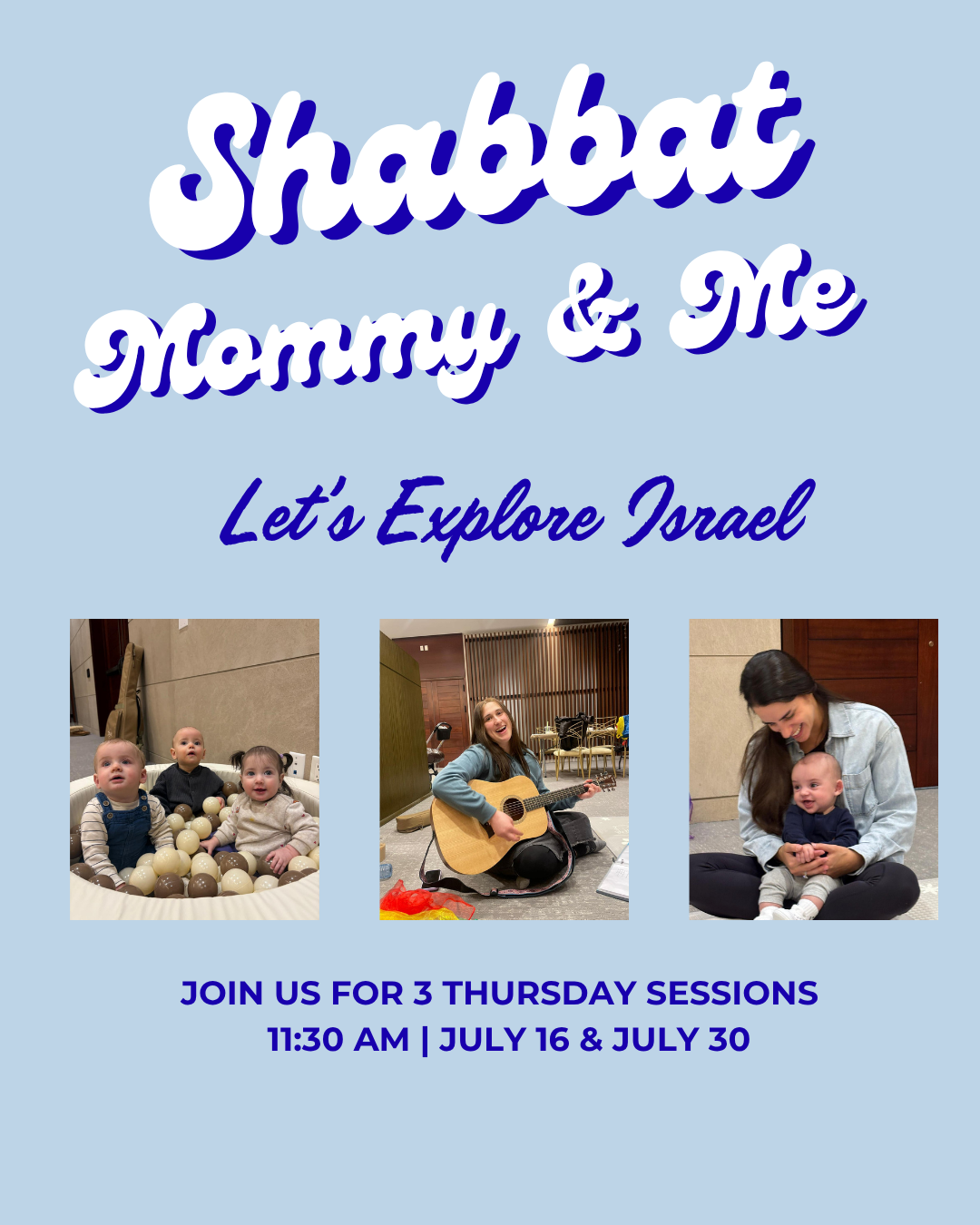 Shabbat Mommy & Me