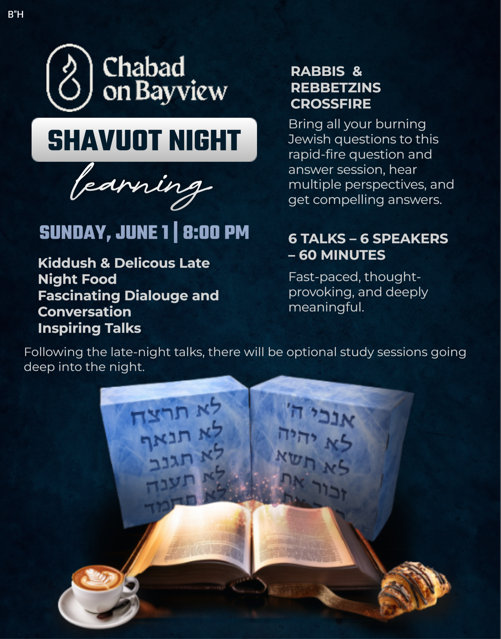 Shavuot Late-Night Learning